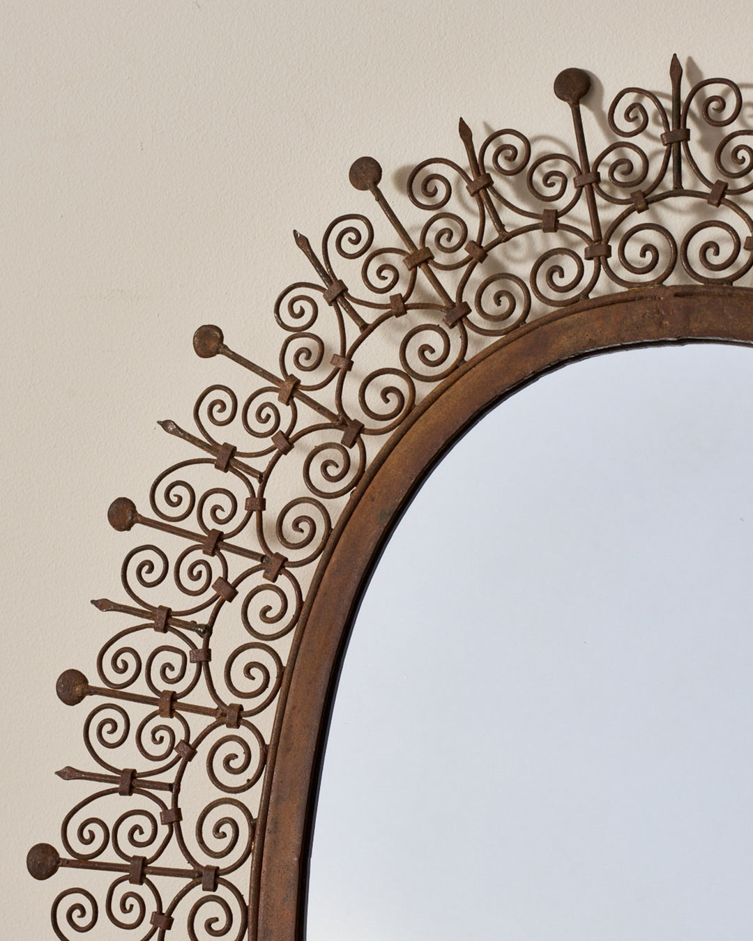 Wrought Iron Mirror