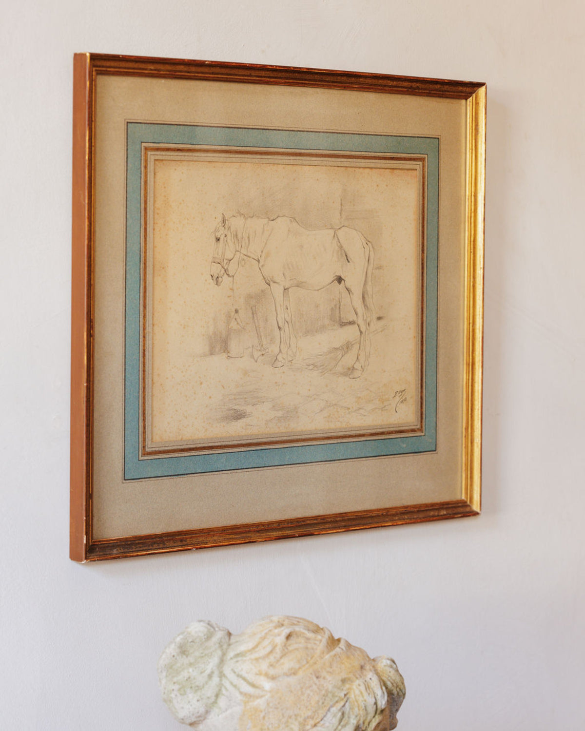 Le Cheval Sketch Artwork