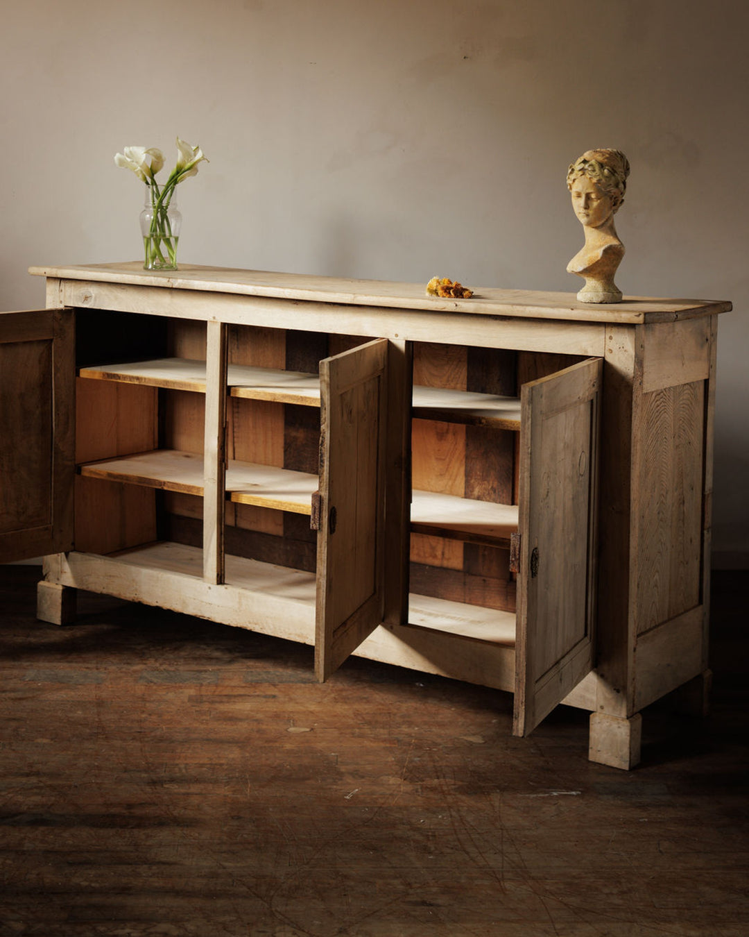 Bleached Oak Buffet