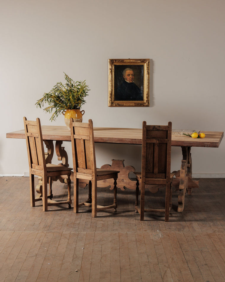 Rare 19th c. Spanish Dining Table