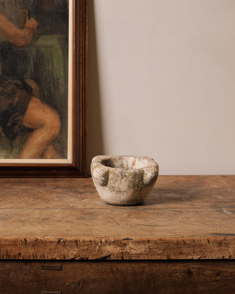 Patina Spanish Marble Mortar - 6