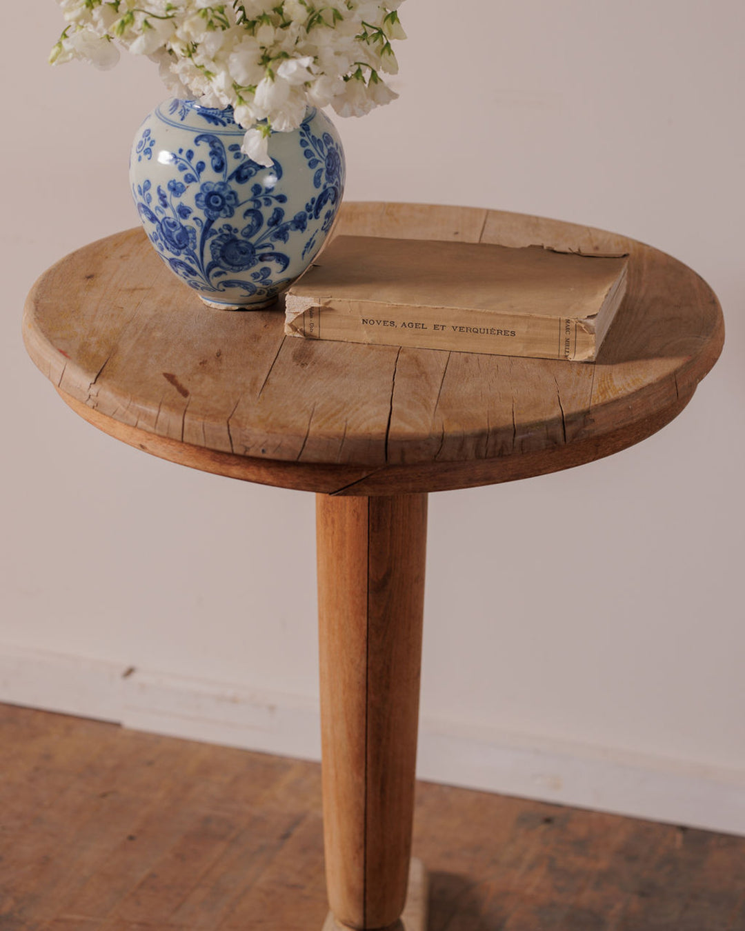Oak Pedestal Table