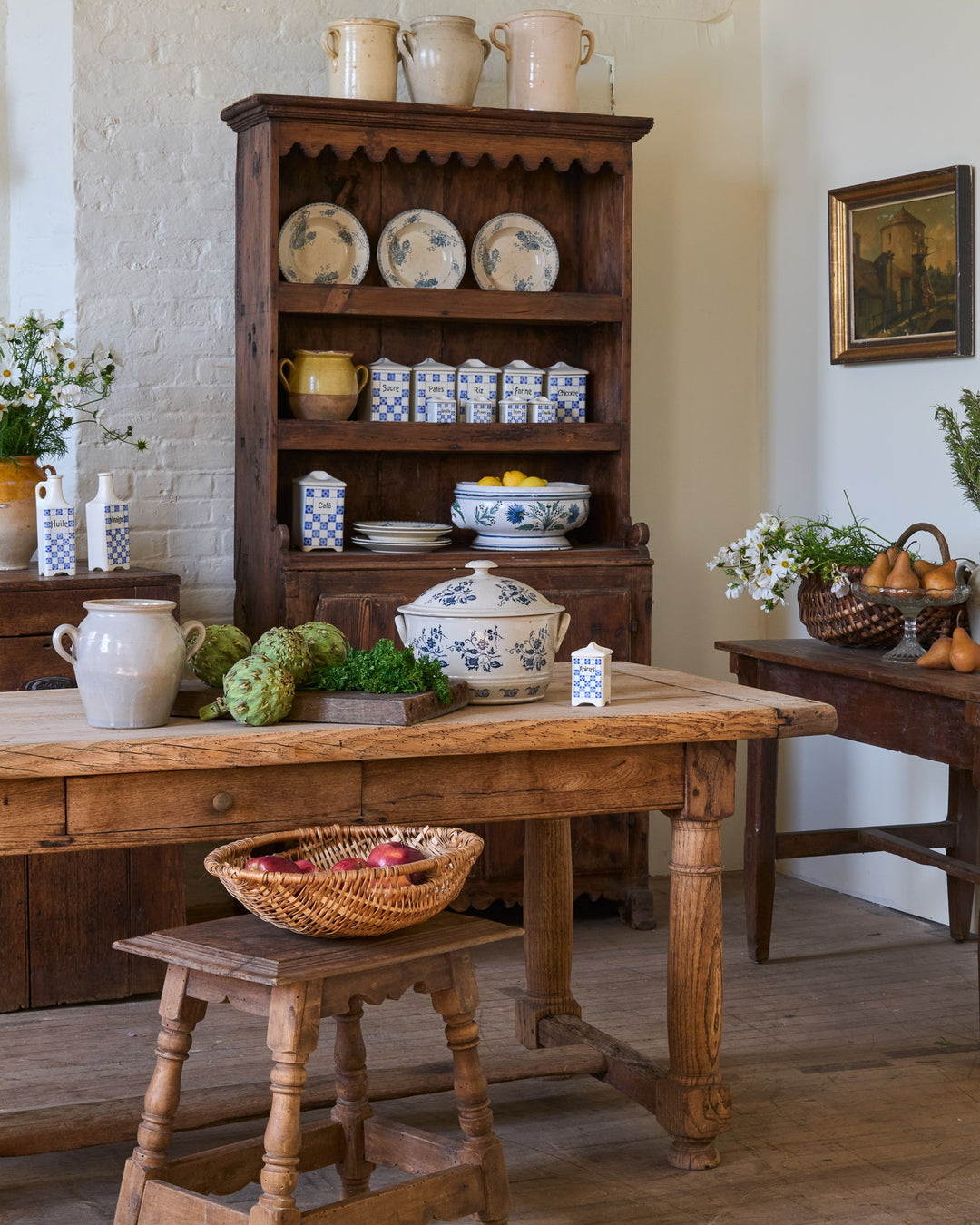 Spanish Pyrenees Kitchen Cupboard