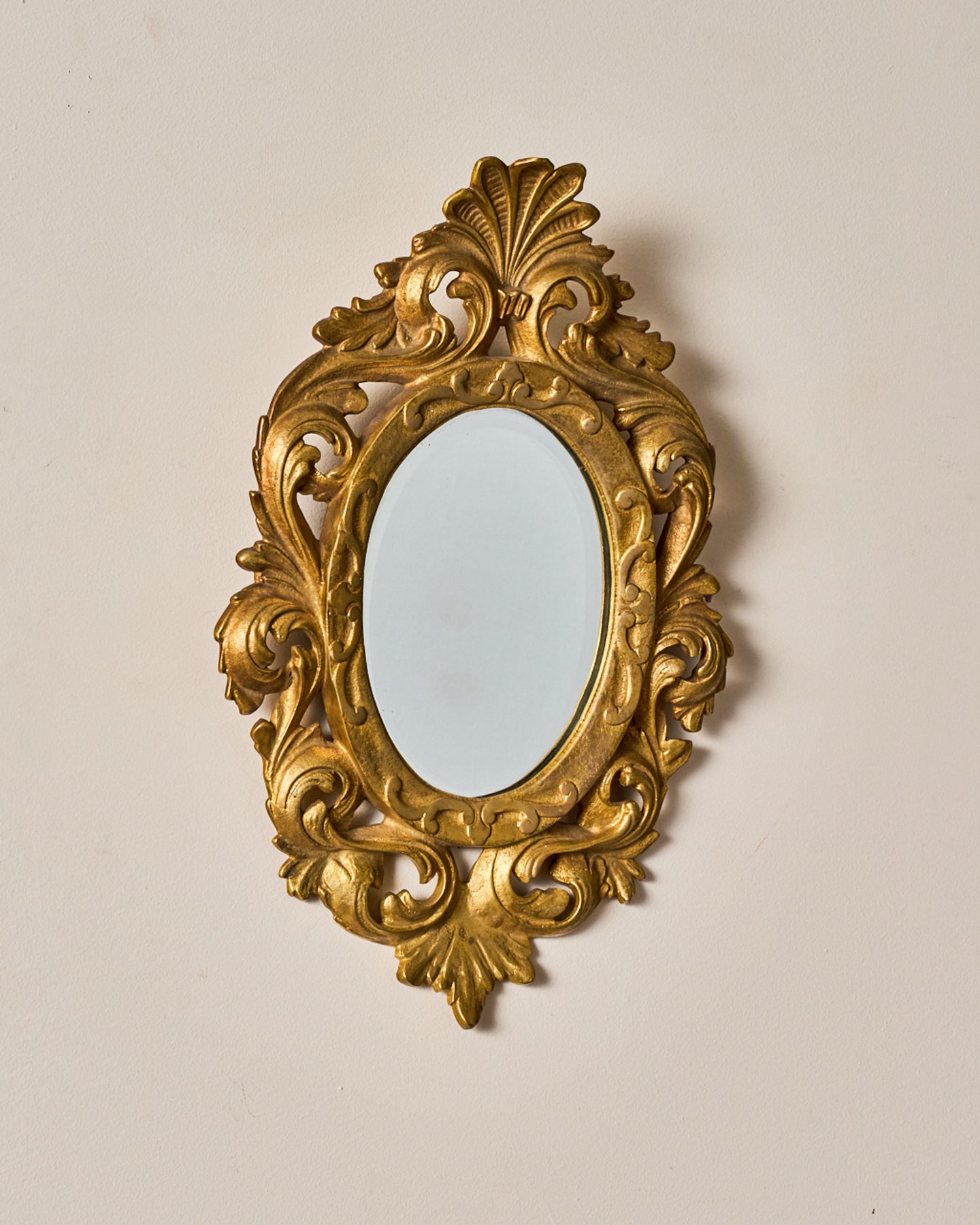 Antique Bronze Mirror