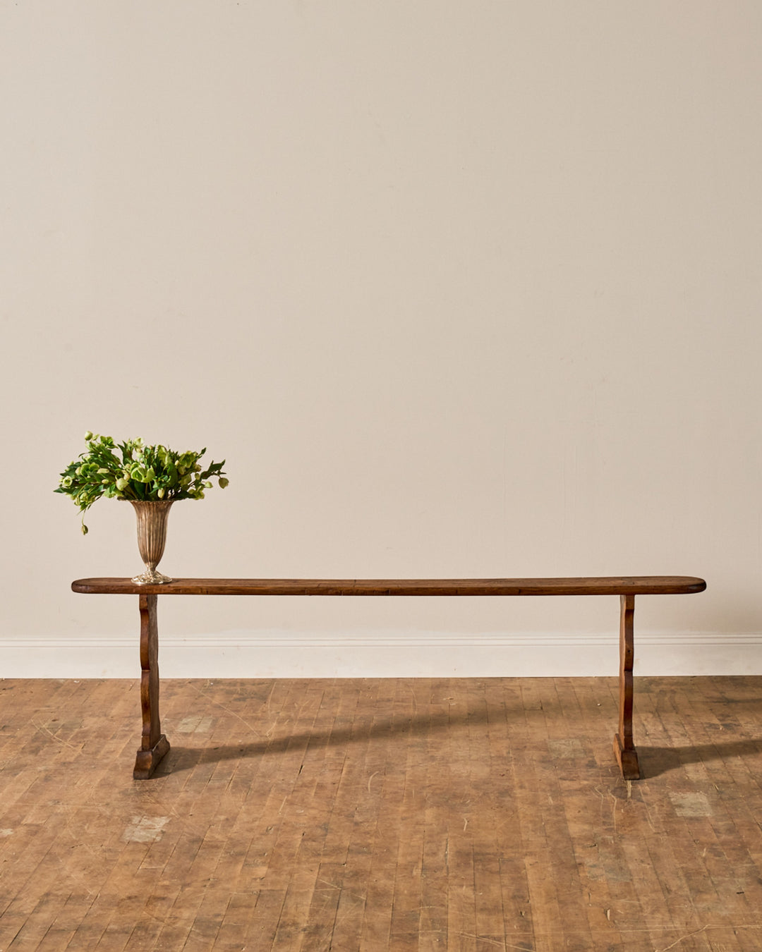 19th c. French Oak Bench