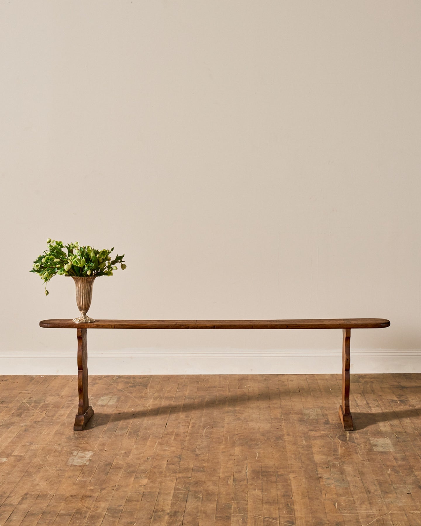 19th c. French Oak Bench