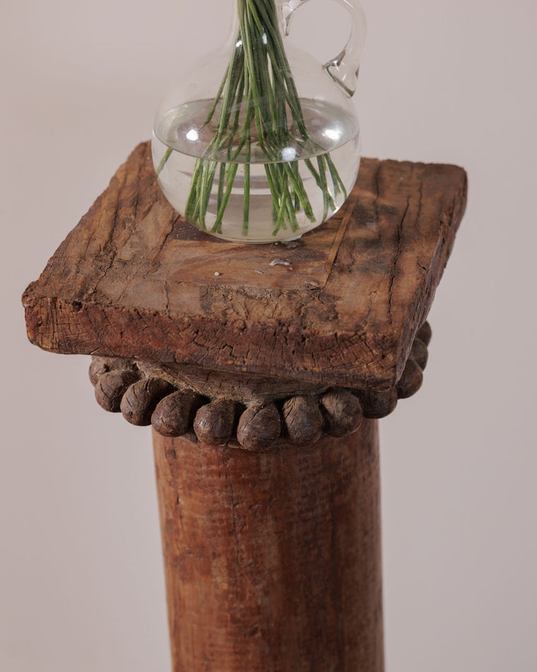 Hand Carved Pedestal