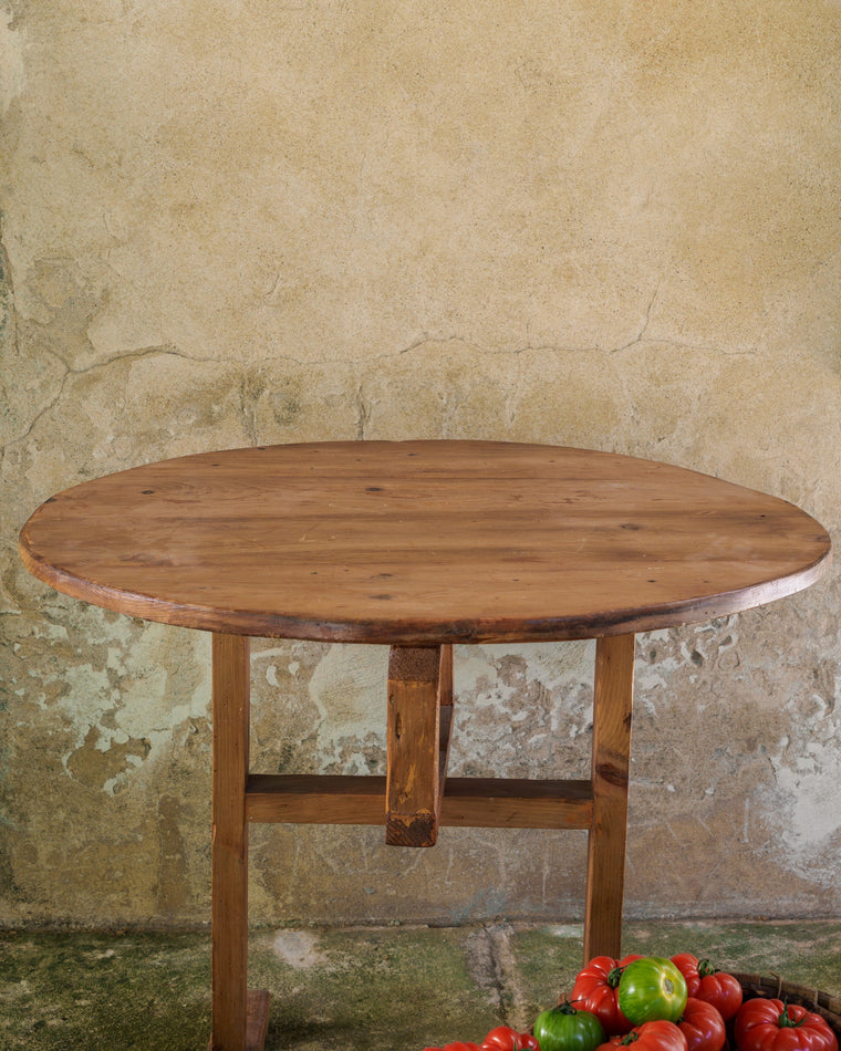 Antique Wine Tasting Table