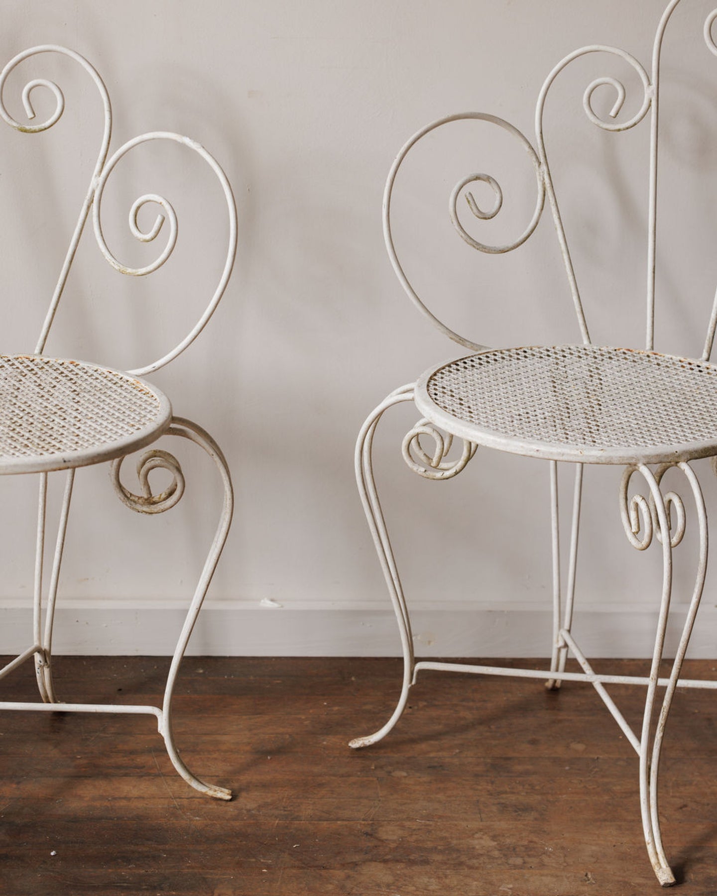 French Peacock Chairs - Set of 2