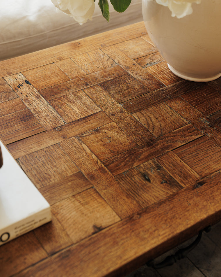 Small Parquet Coffee Table
