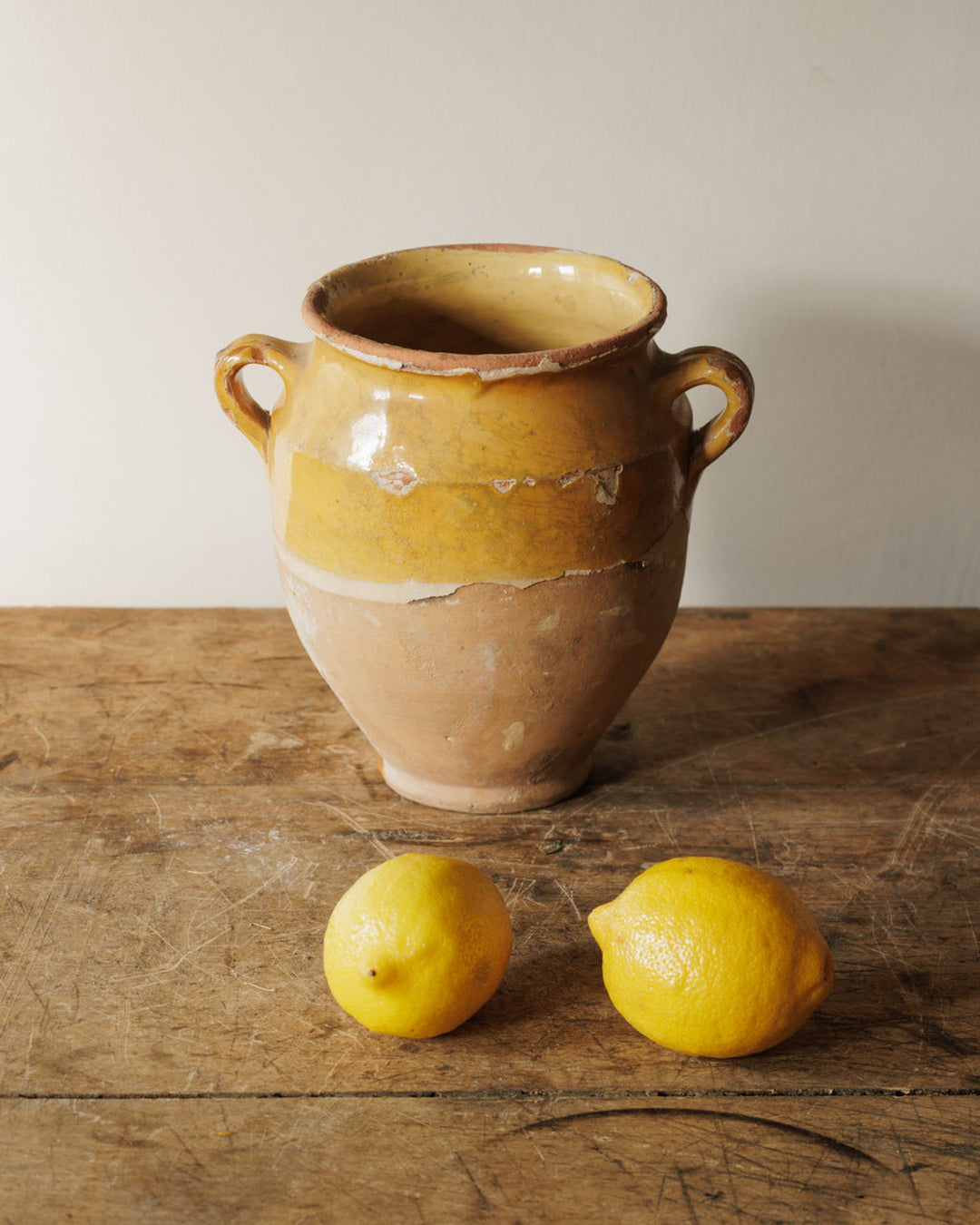 Petit Yellow Confit Pots