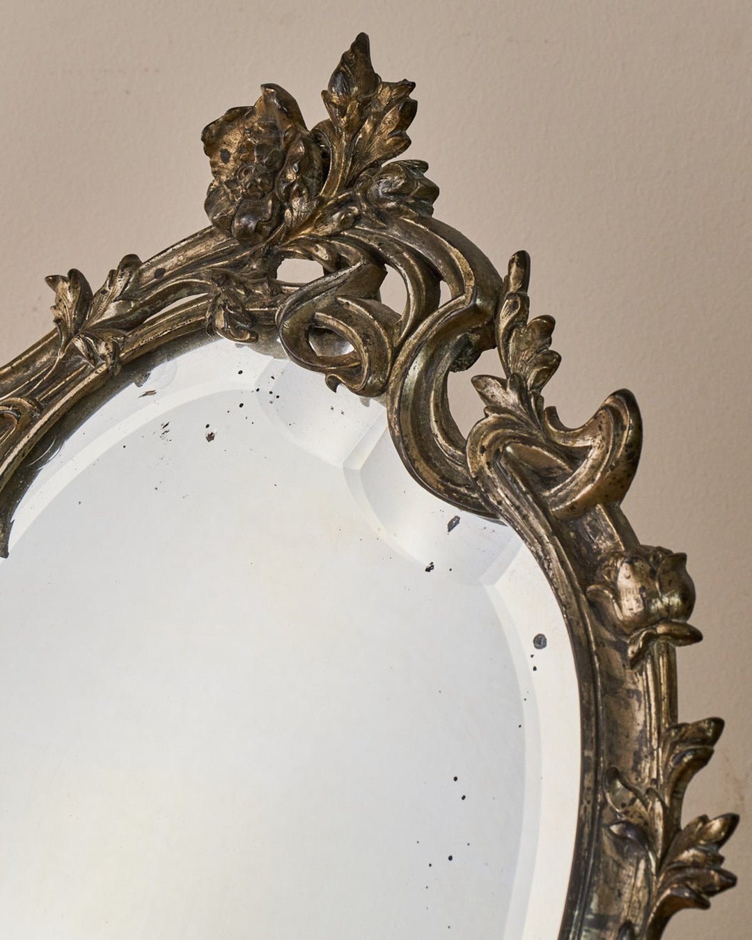 Rare French Vanity Mirror