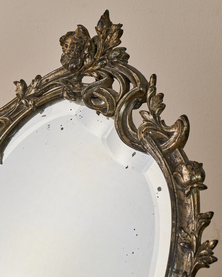 Rare French Vanity Mirror