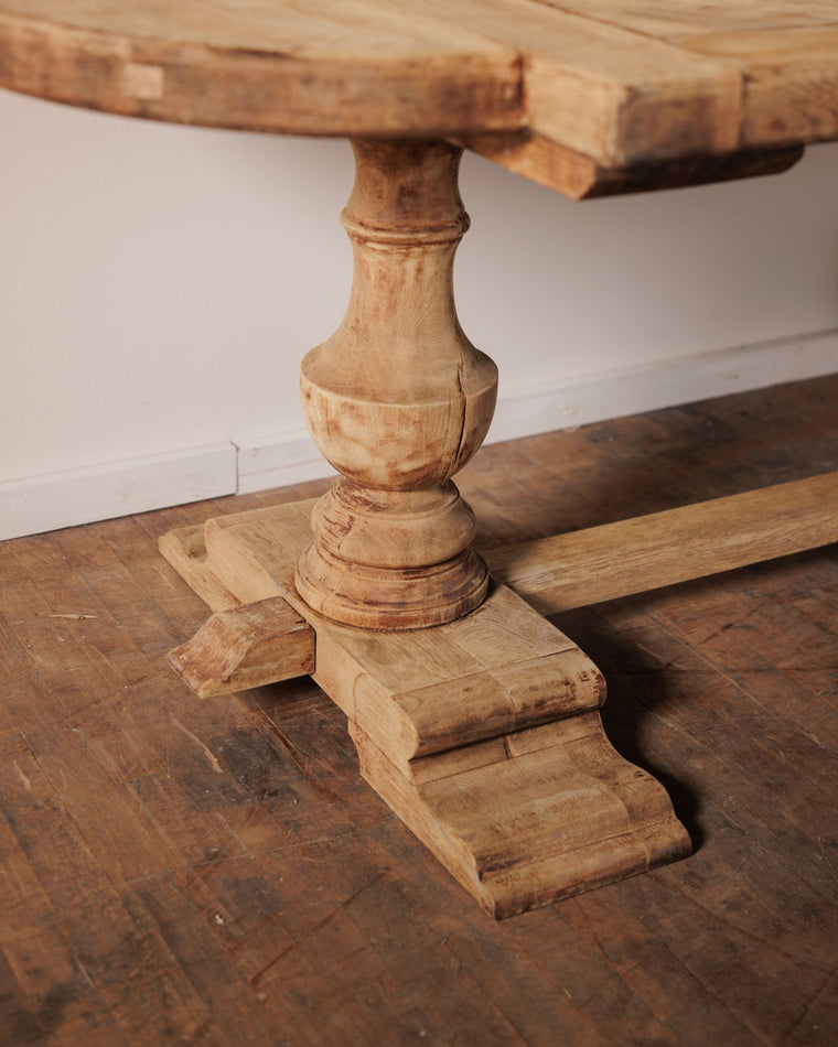 Parquet Oak Monastery Table