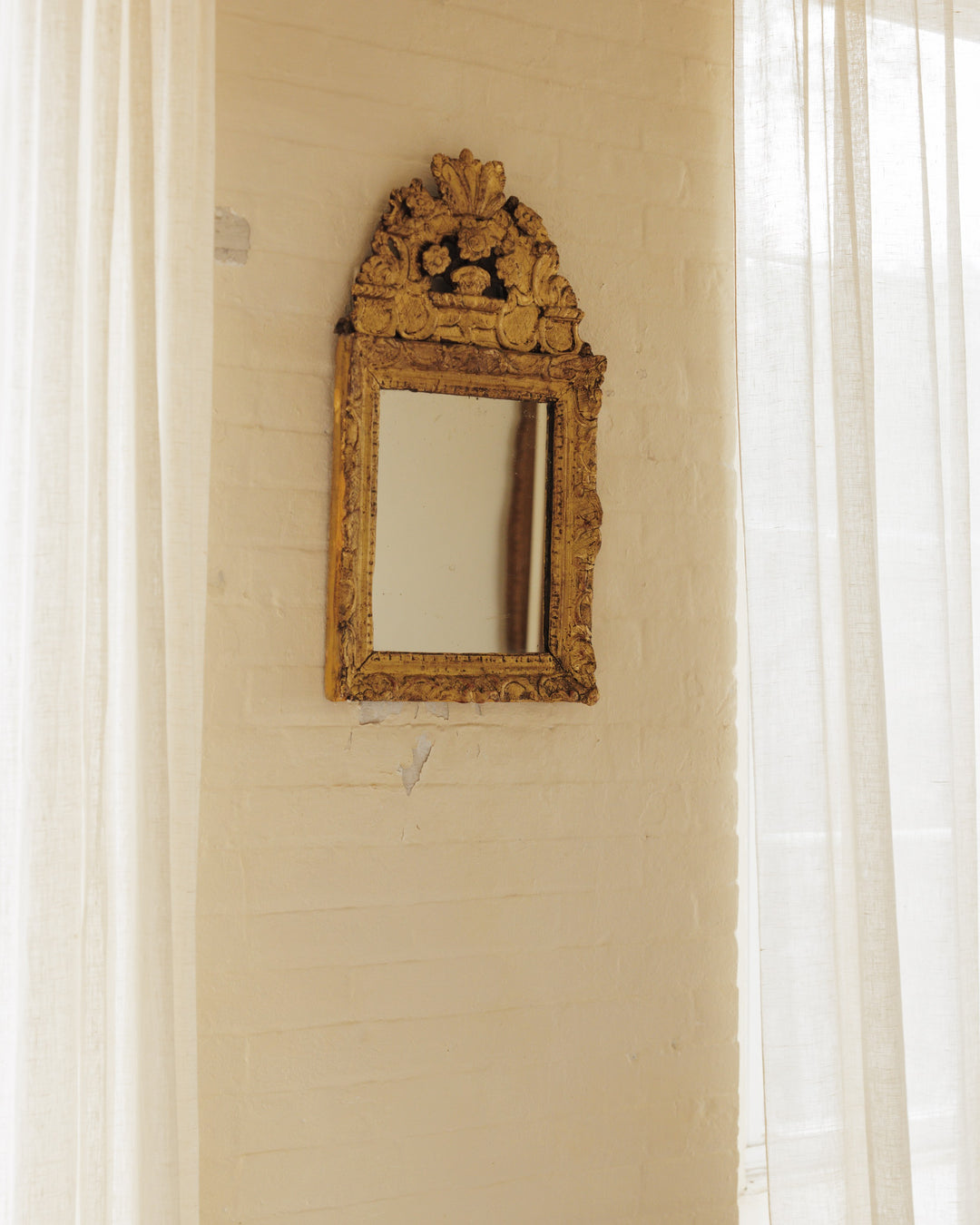 19th c. Gilt Mirror