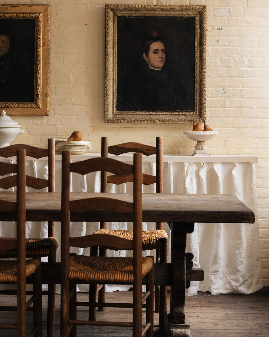 French Portrait Oil Artwork