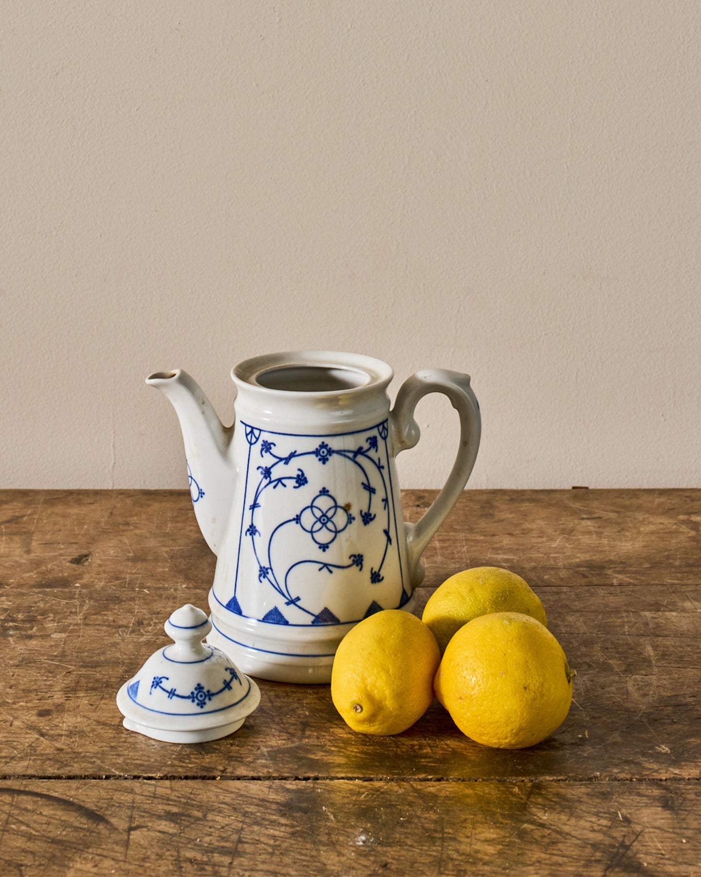 Blue Onion Coffee Pot - III