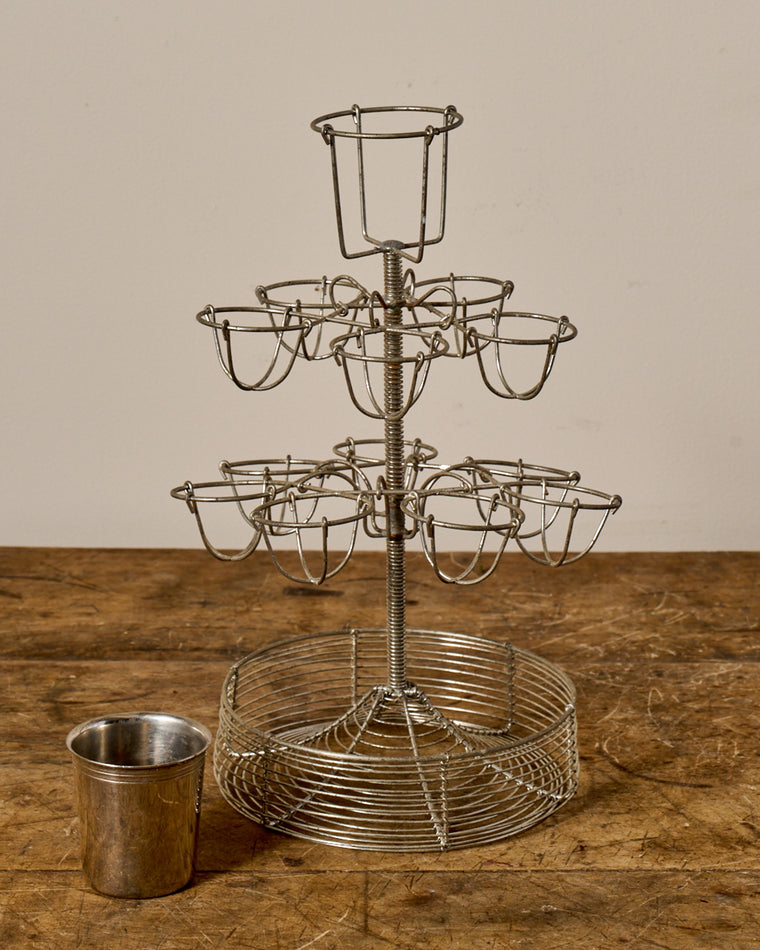 Vintage Bistro Egg Stand