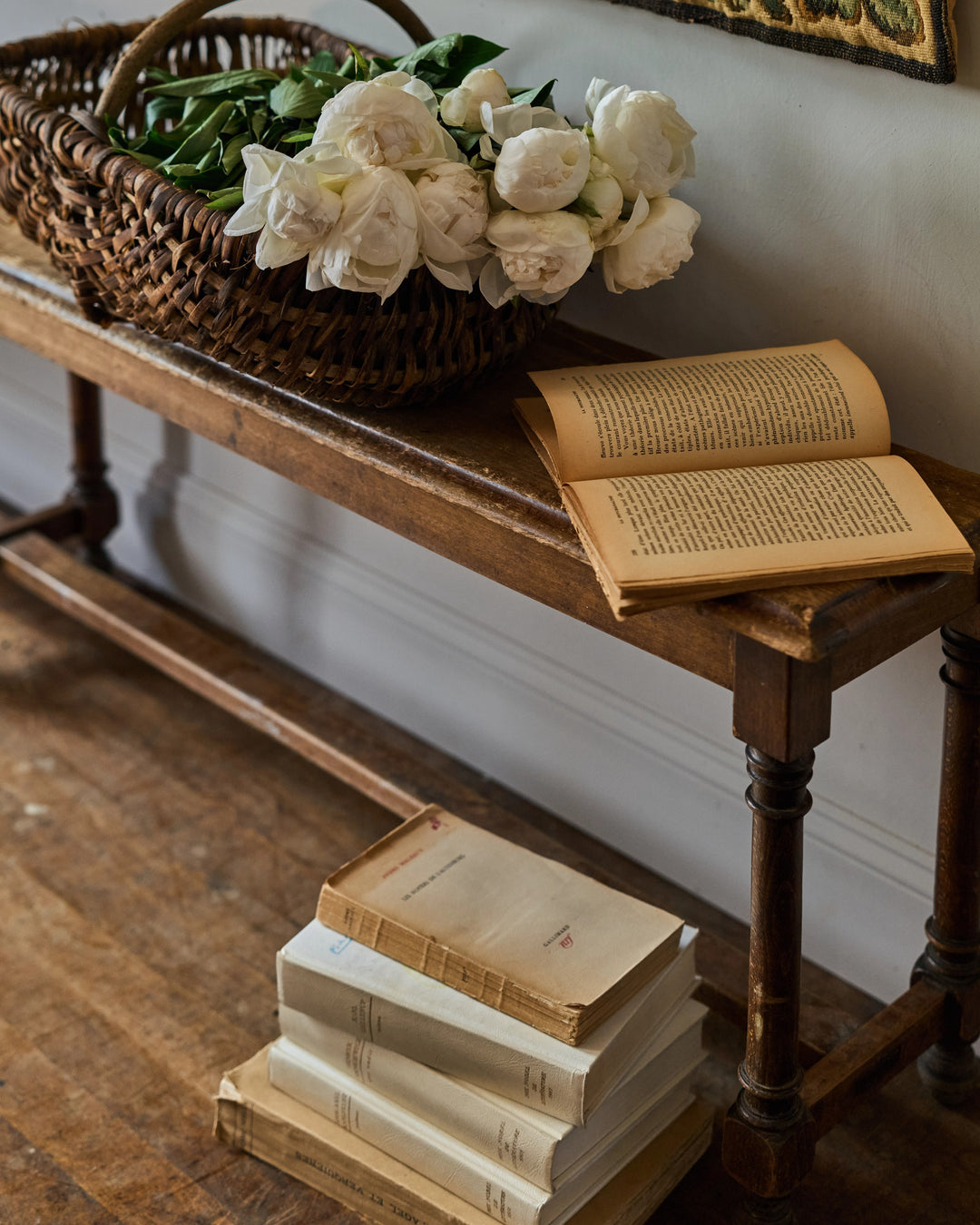 Antique Monastery Bench