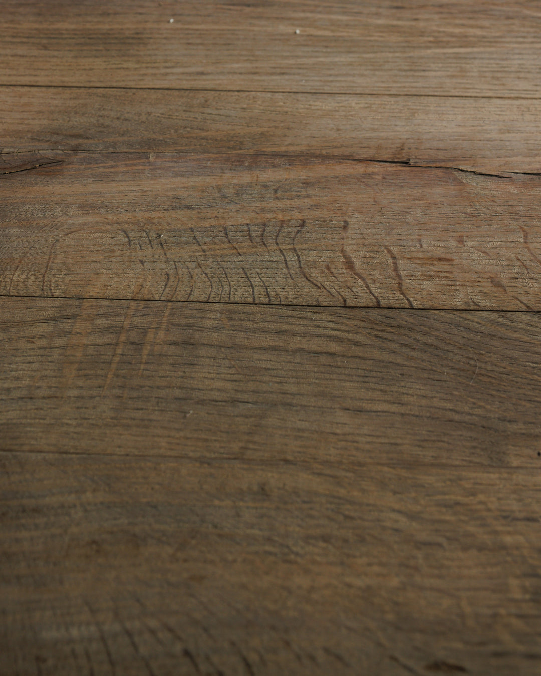 Scalloped Oak Farm Table