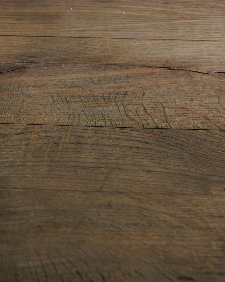 Scalloped Oak Farm Table