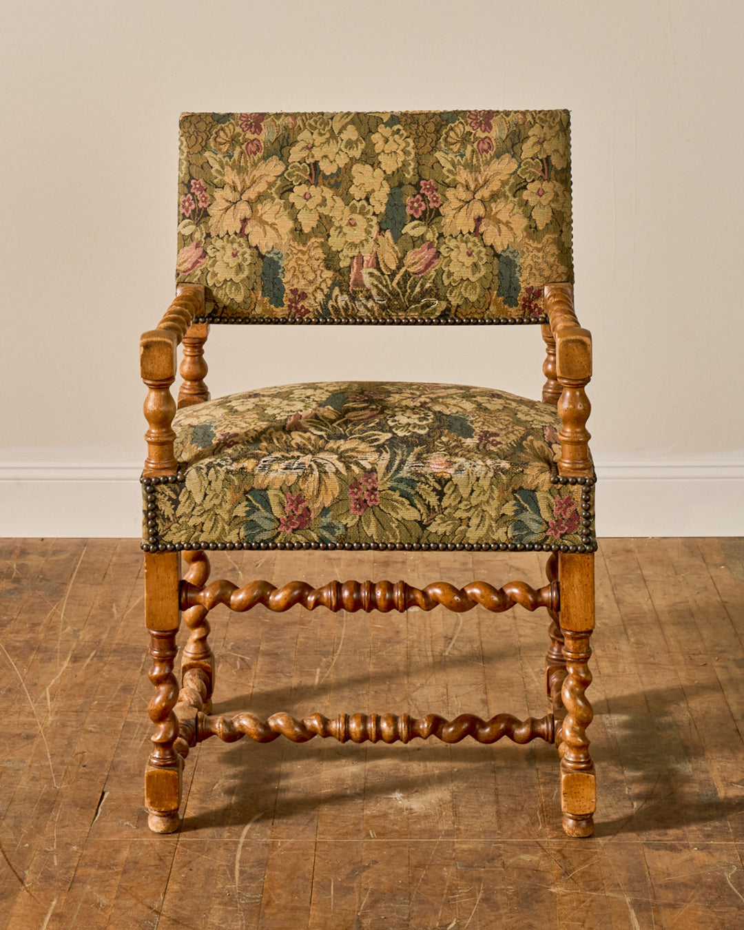 19th c. Tapestry Armchair