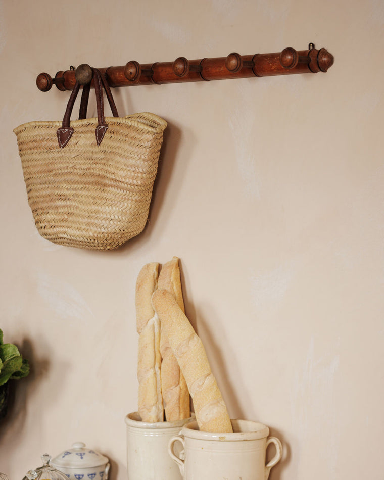 French Faux Bamboo Coat Rack