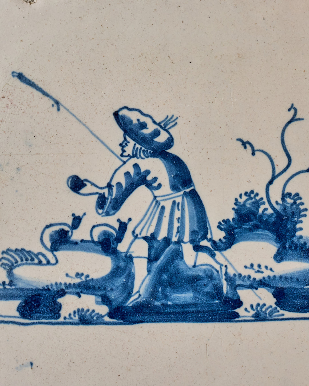 18th c. Delft Tile - II