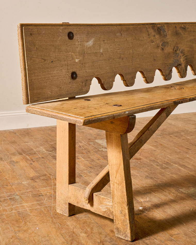 Spanish Scallop Bench