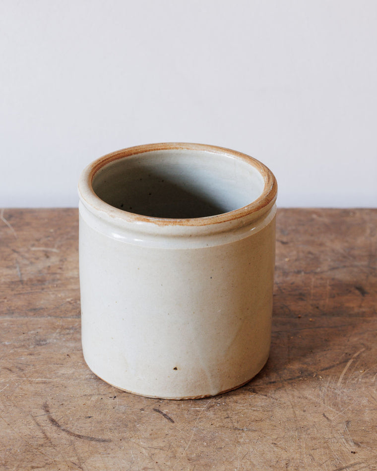 Cream Preserving Pot