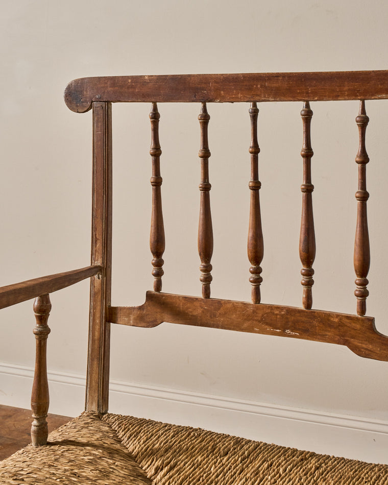 Provencal Rush Bench