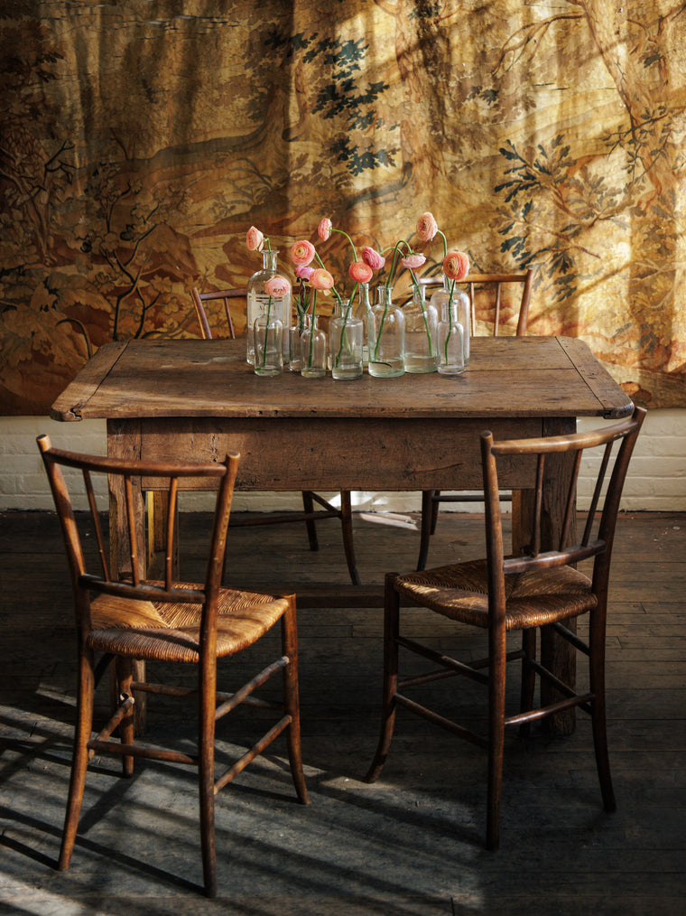 19th C. Oak Farm Table