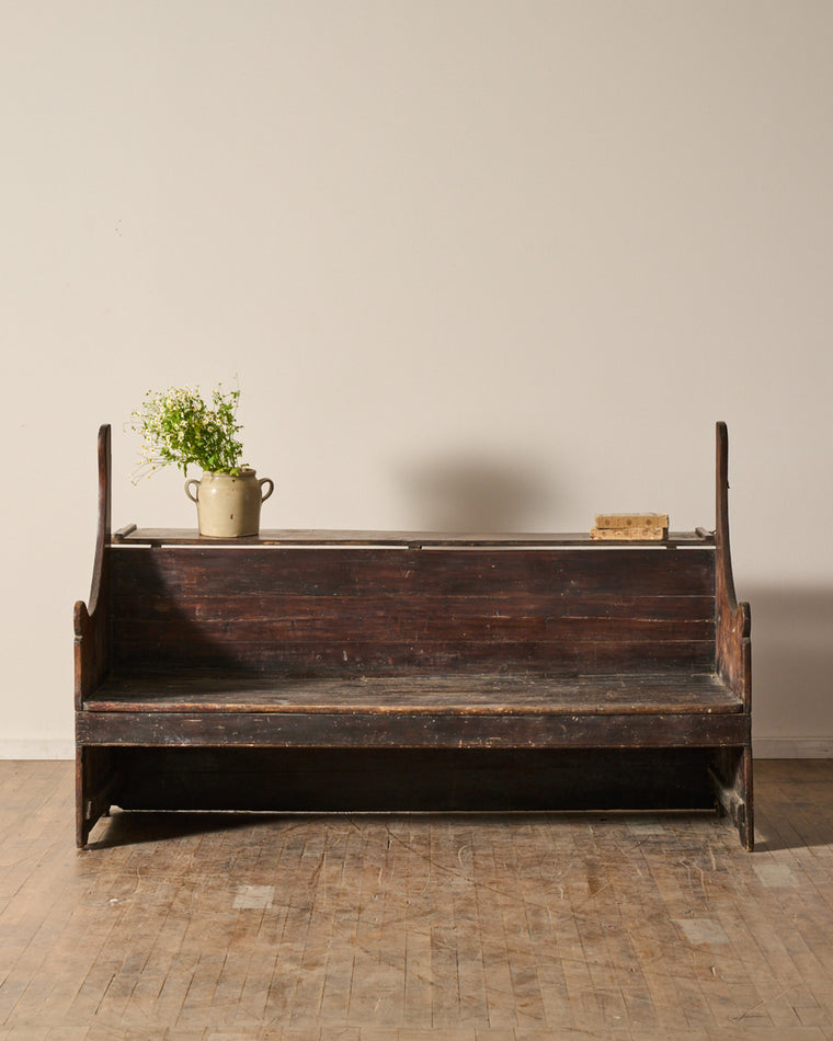 Rare 19th c. Spanish Bench