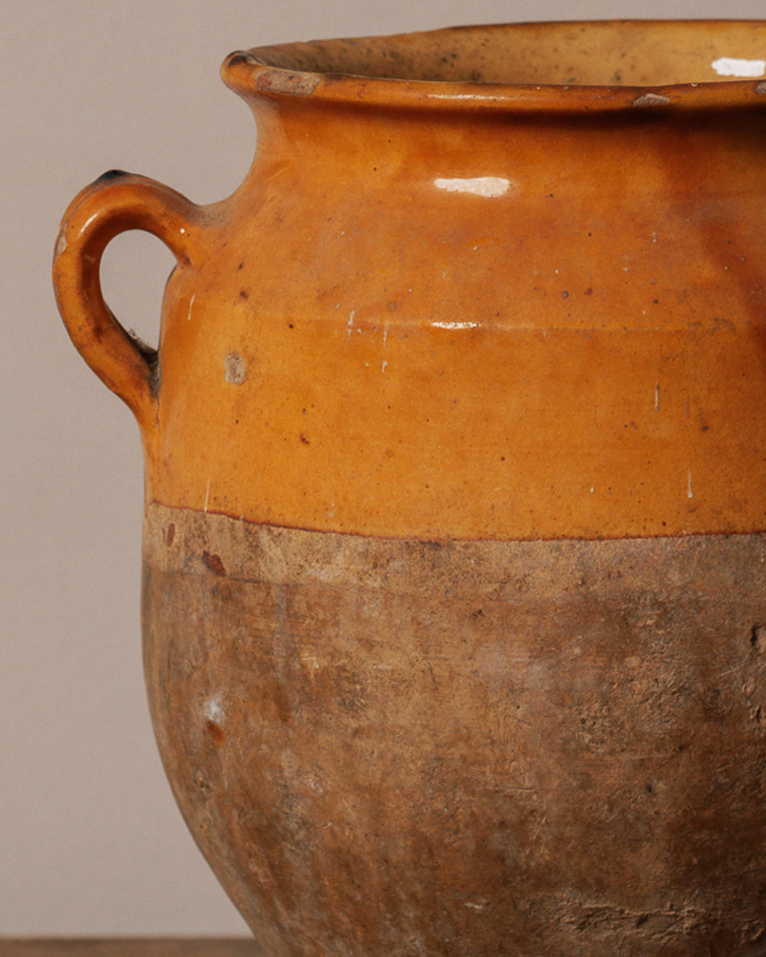 Ochre Confit Pot