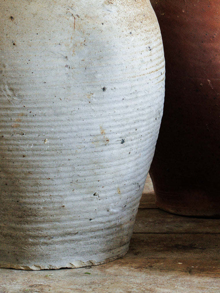 Antique French Olive Oil Pitcher