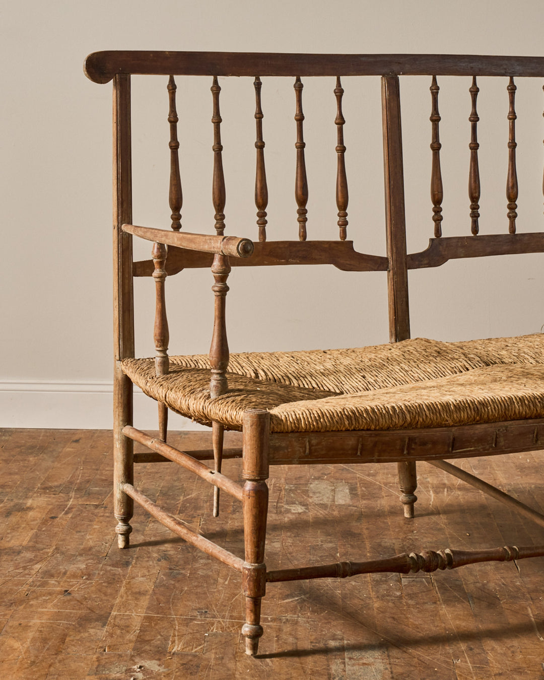 Provencal Rush Bench