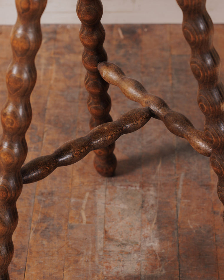 Tall Demi Lune Bobbin Stool