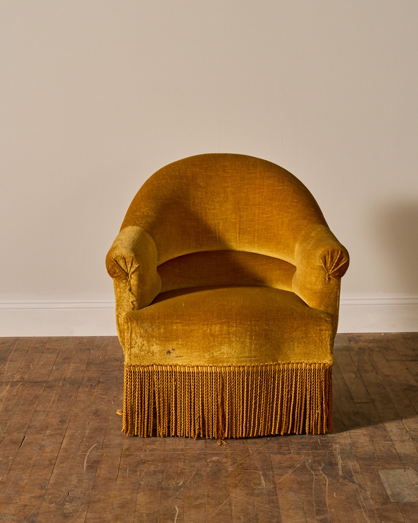 Mustard Toad Chair
