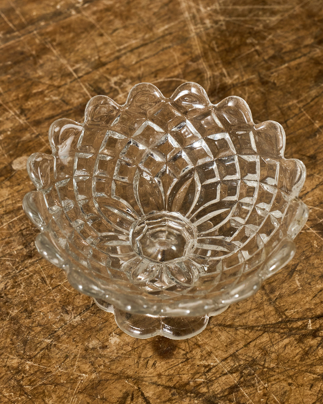 Mini Glass Pedestal Dish