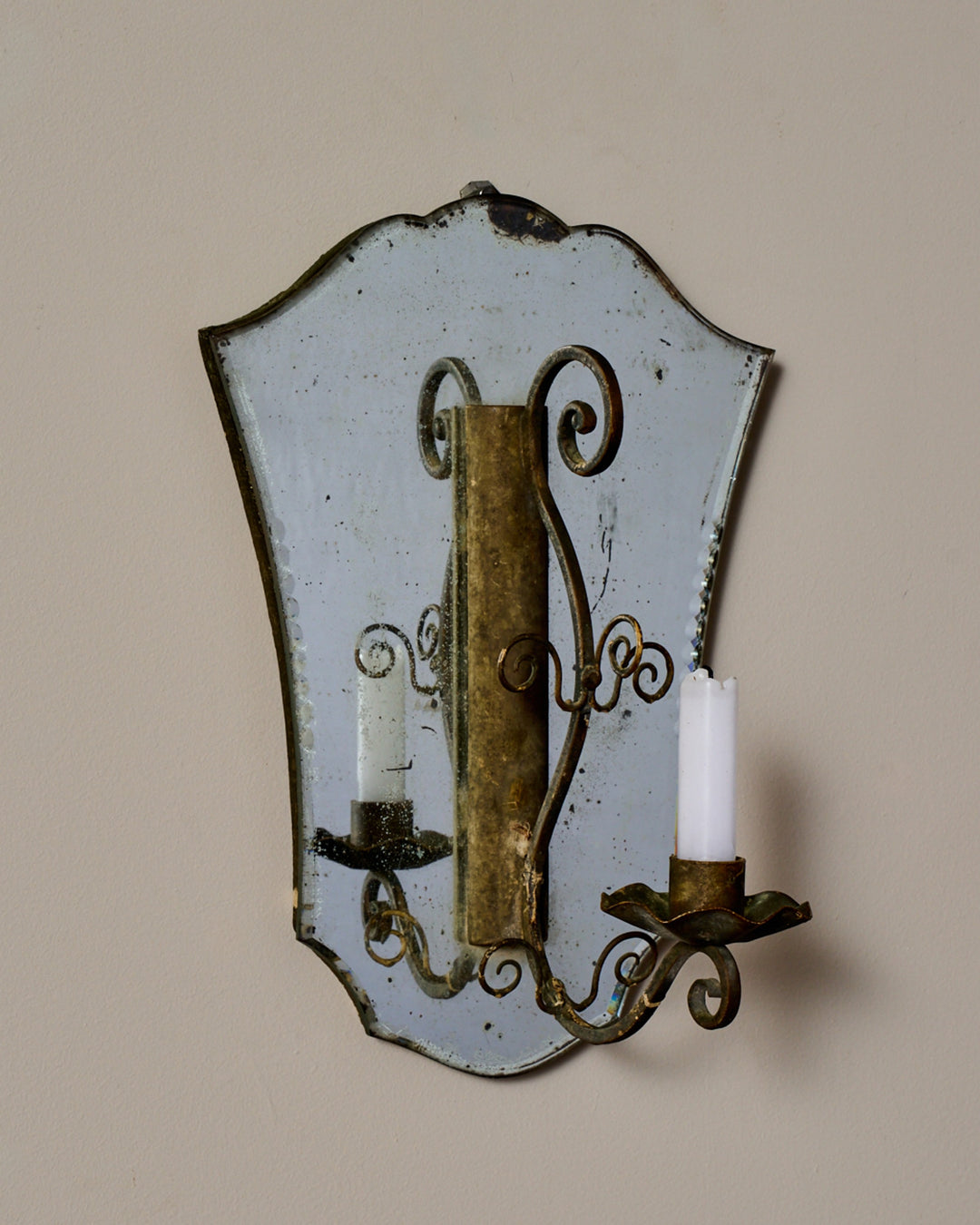 Mirror Candle Wall Sconce - I