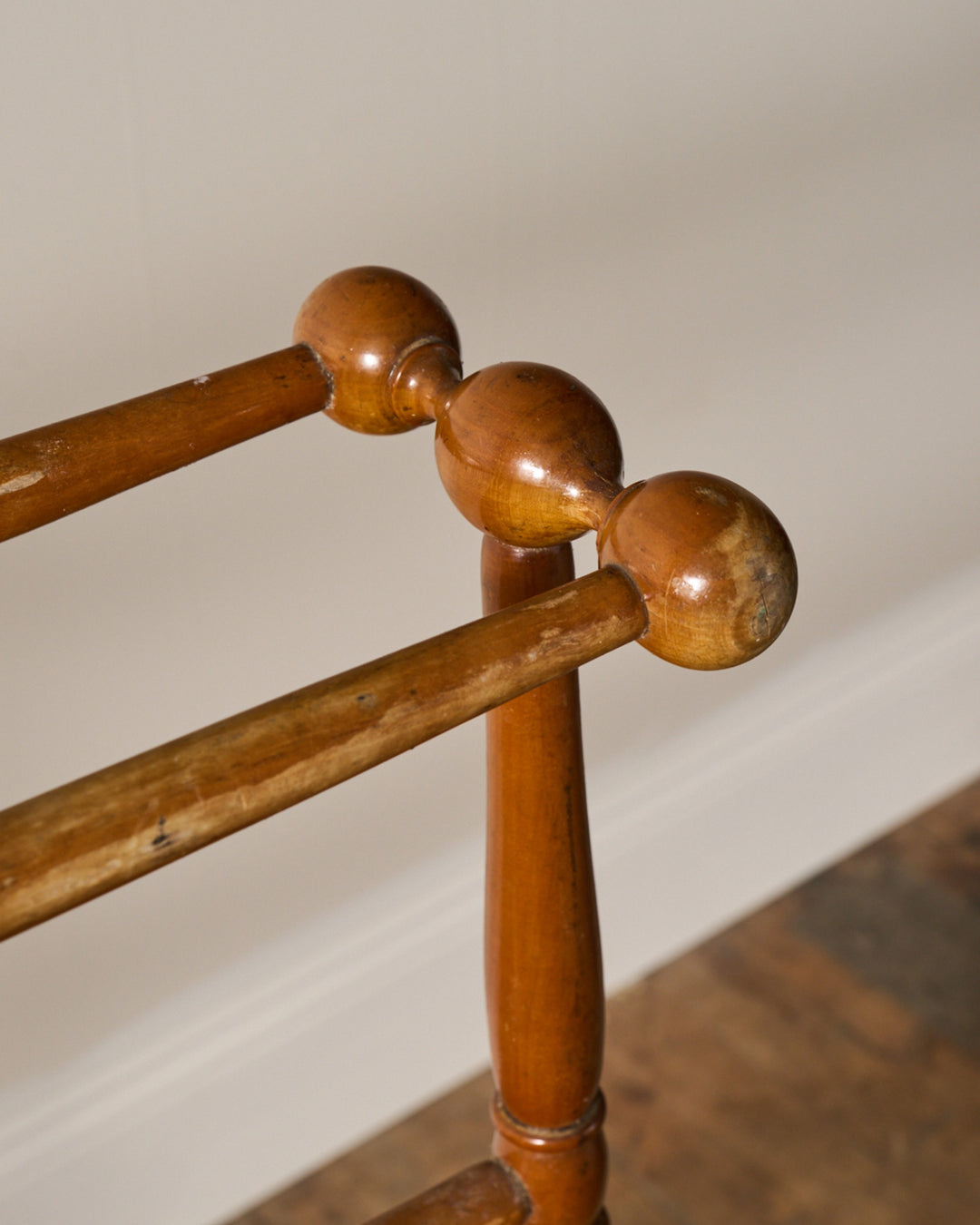 Faux Bamboo Towel Rack