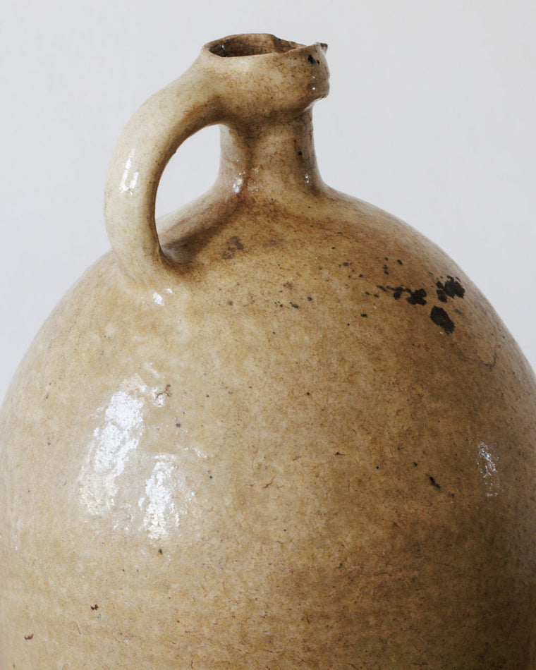 Antique French Olive Oil Jug