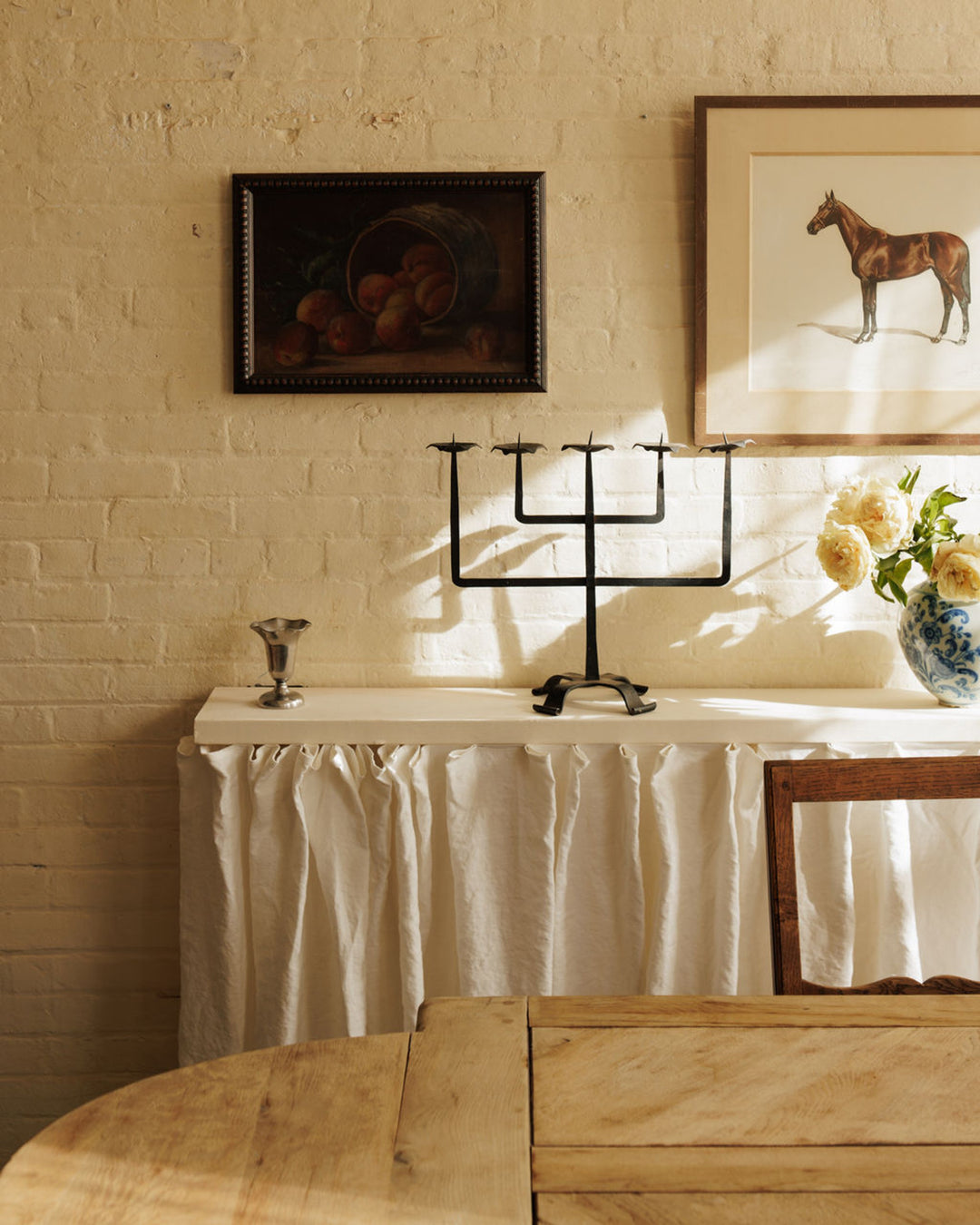 Spanish Iron Candelabra