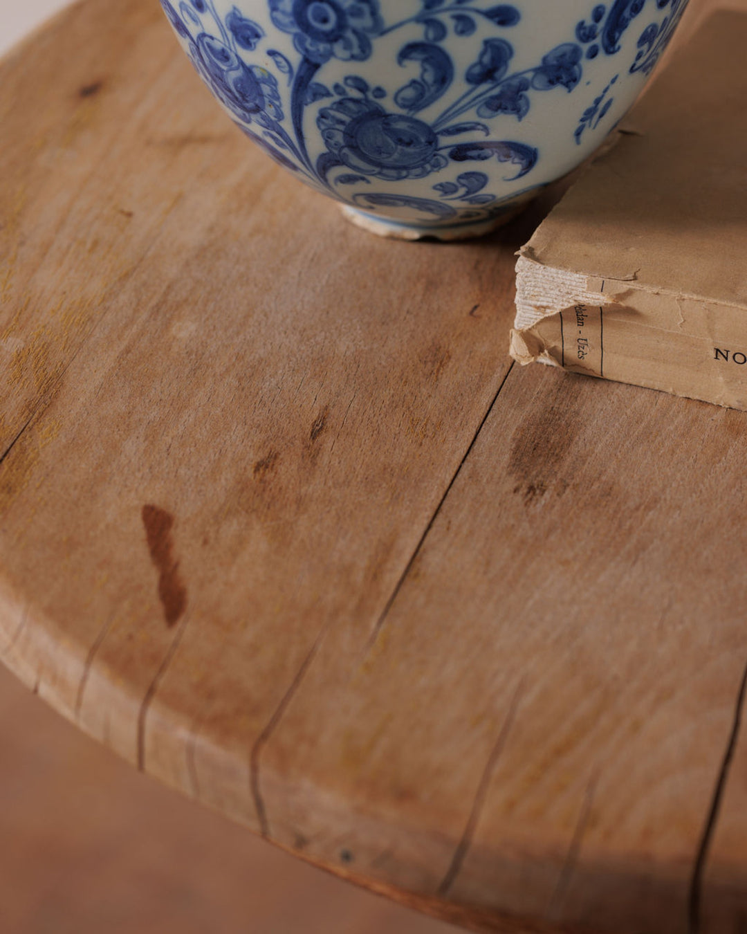 Oak Pedestal Table