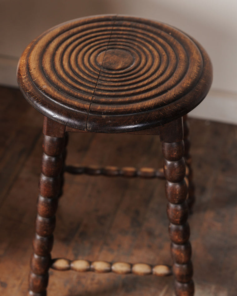 French Bobbin Stool