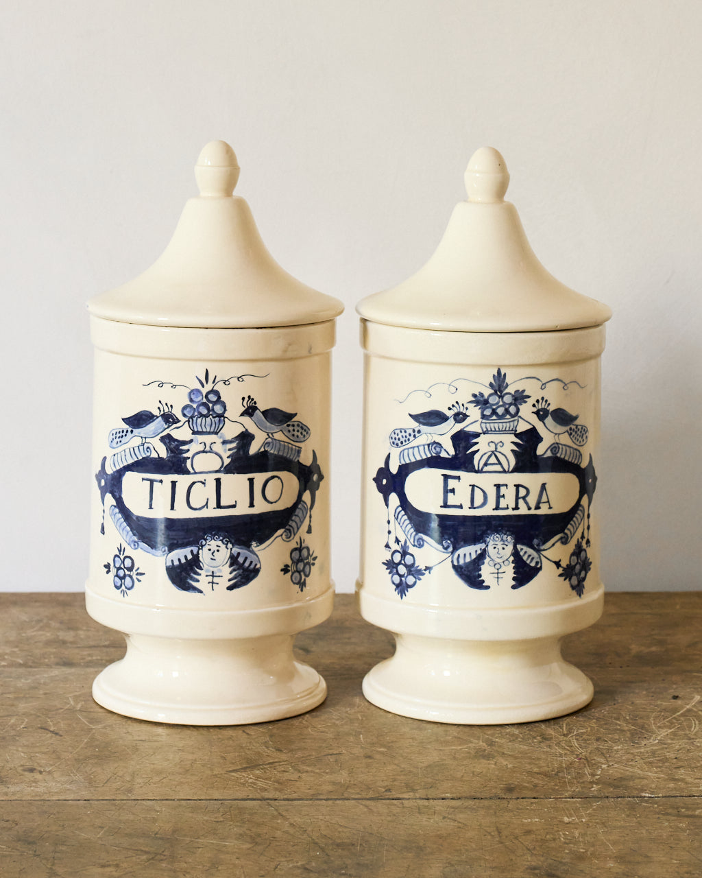 Rare Italian Botanist Pot