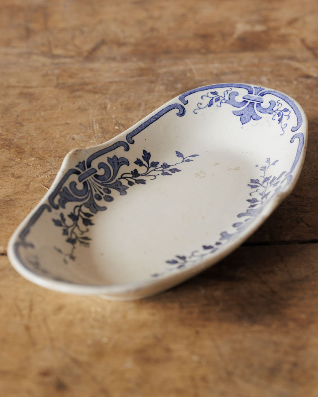 Blue & White Butter Dish