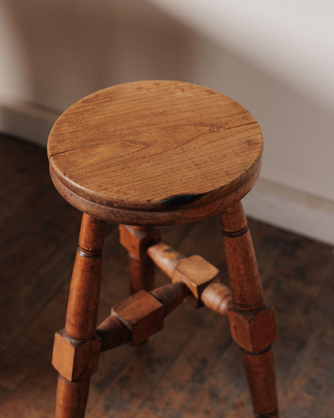 Midcentury Tripod Stool - II