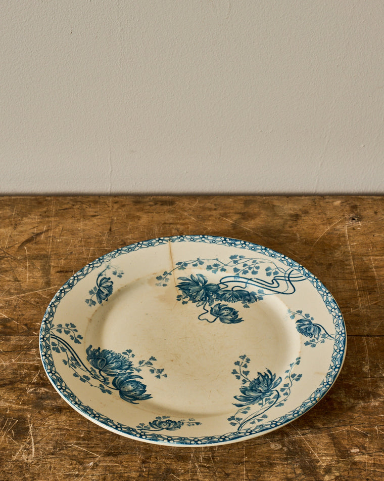 Signed French Plate