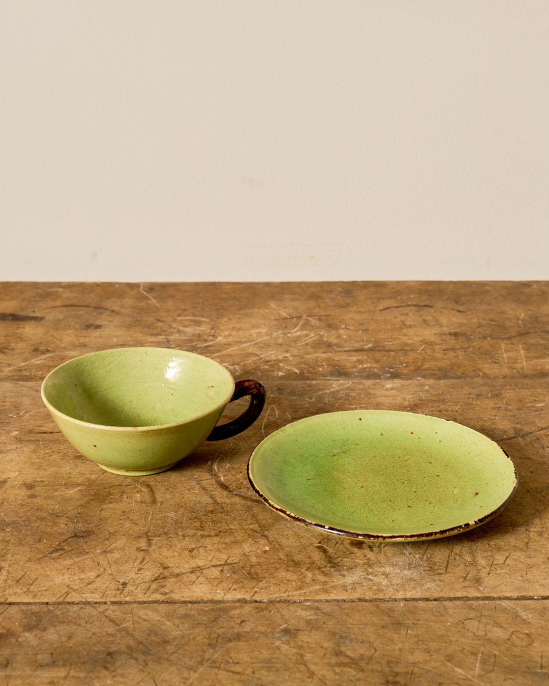 Vintage Espresso Cup and Saucer Set